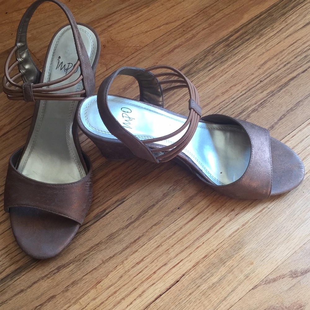 Bronze color Heels